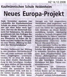 200612 Artikel HZ 14-12-2006