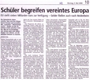 200805 Artikel HZ 05.05.08