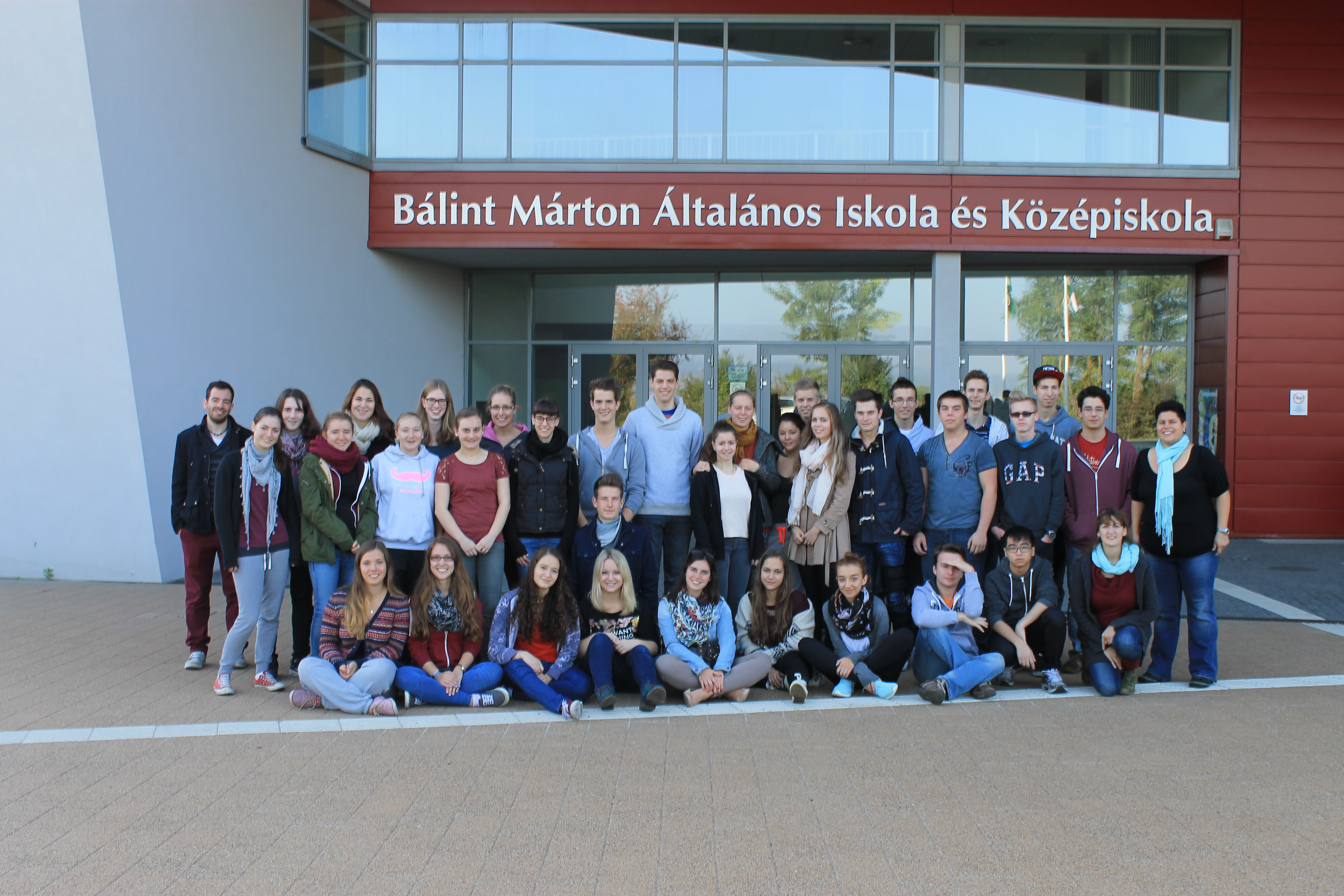 Besuch an der Partnerschule in Budapest