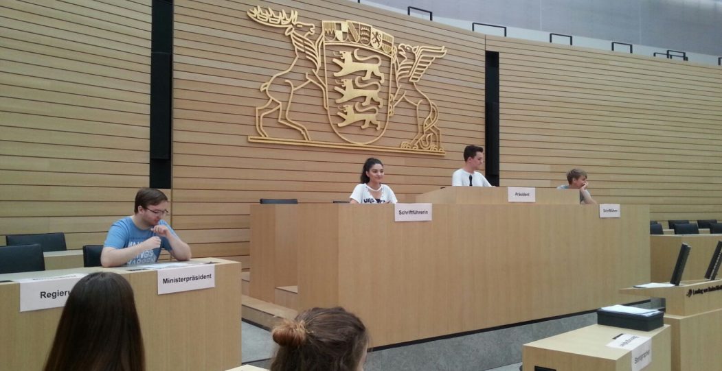 Schüler wählen Ihren Ministerpräsidenten