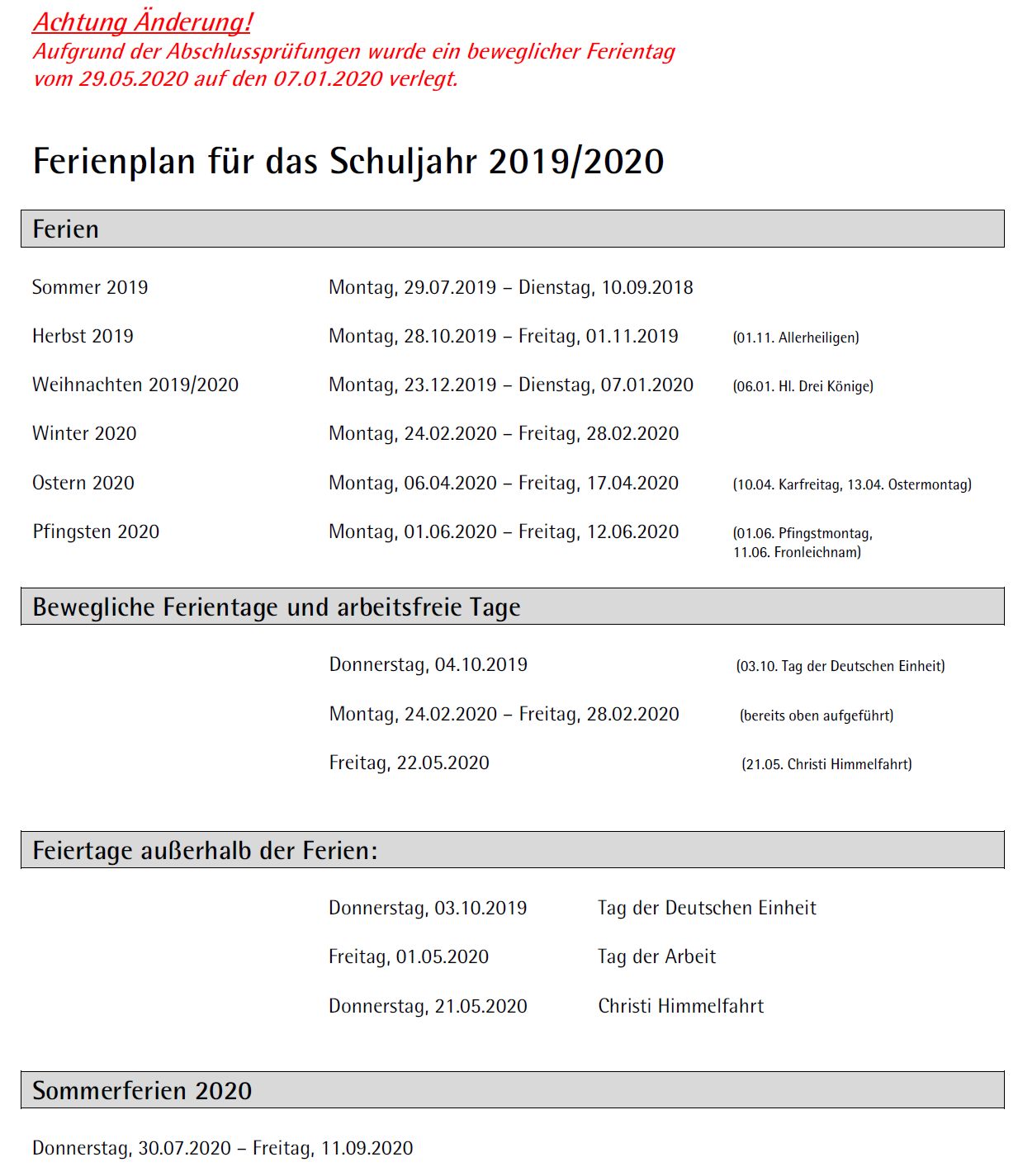 Sommerferien 2020 Hessen Schulferien 2020 Hessen 2019 12 06
